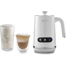 Електричний спінювач молока De'Longhi LatteMix EMF3.W, 250 мл, білий