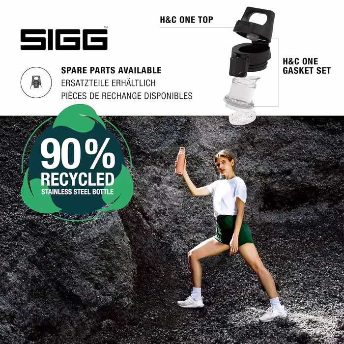 Термос SIGG Hot & Cold One 0,55 л із ситечком для чаю, нержавіюча сталь 18/8, ізольована пляшка, BPA-free, не протікає, рожевий