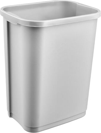 Відро для сміття Keeeper Rasmus з роликовим кришкою, світло-сіре (срібло), 2 x 10 л