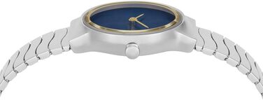 Жіночий наручний годинник Skagen Freja Lille: кварцовий механізм, сталевий ремінець, 26 мм, колір золото та глянцевий чорний