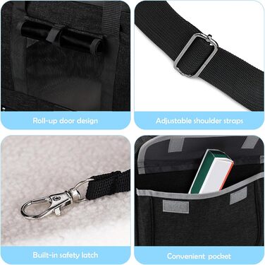 Переноска для тварин ALLSOPETS з колесами для котів та собак, схвалена для авіаперельотів, з висувним ручками, знімними колесами та плечовим ременем, сіра