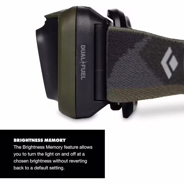 Black Diamond Spot 400 Headlamp Gray-Olive, Headlamp, Size One Size - Color Dark Olive