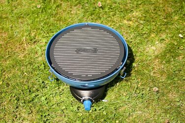Газовий гриль Campingaz Party Grill 400 R для кемпінгу та пікніка, антипригарна плита, універсальний готувальний пристрій