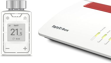 FRITZ!DECT 302 - розумний терморегулятор для опалення, сумісний з FRITZ!Box та звичайними термостатичними клапанами