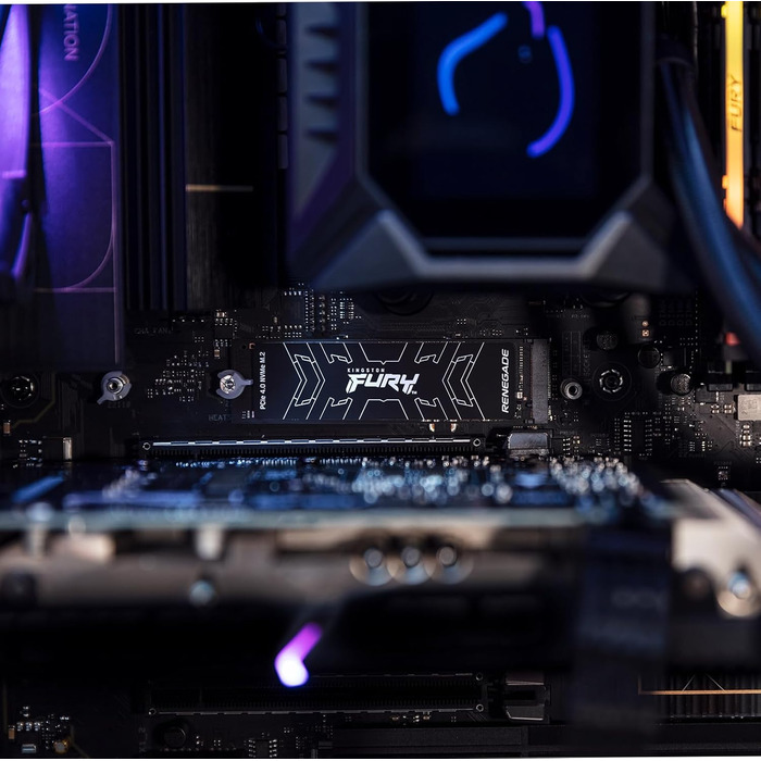 SSD Kingston FURY Renegade 4TB PCIe 4.0 M.2 NVMe з кулером для геймерів та ентузіастів