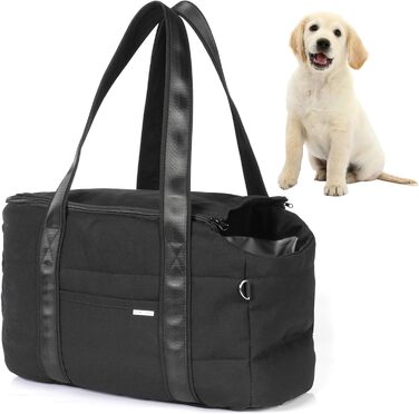 Сумка-переноска для собак, сумка для подорожей з собакою, регульований поводок, м'яка переноска для маленьких собак та домашніх тварин, сумка для покупок на вулиці