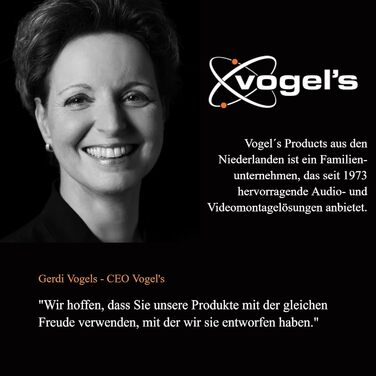 Стійка Vogel's SFS 4113 для Sonos ERA 100: надійна та стильна | Білий колір | З прихованням кабелів | Сертифікат TÜV