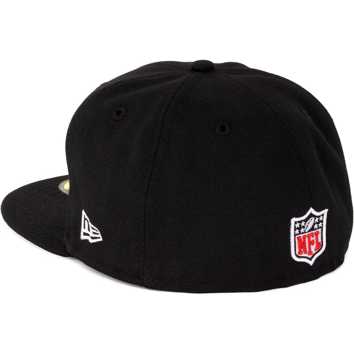 Кепка бейсболка New Era 59Fifty New England Patriots чорна (57-58 см)
