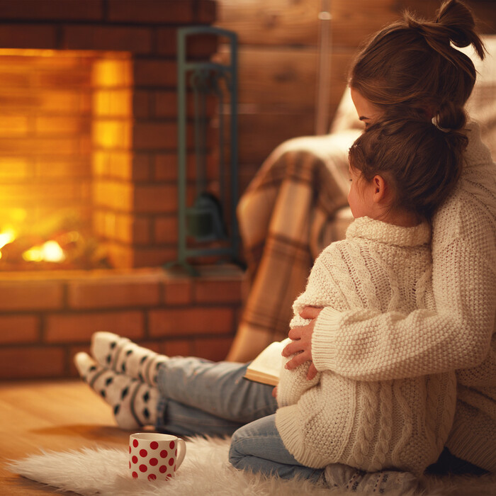 Relaxdays 4-piece fireplace set