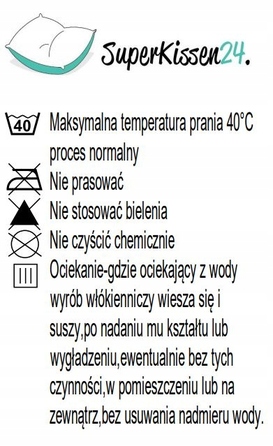 Подушка Superkissen24, 120 x 110 x 10 см, чорна