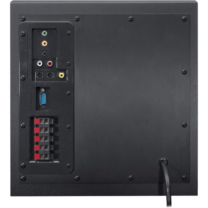 Акустична система Logitech Z906 5.1: 1000 Вт, THX, для PC, PS4, Xbox, TV, смартфонів - Чорний