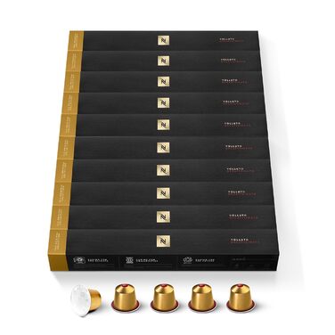 Кава Nespresso Volluto Decaffeinato 5x10 капсул (50 шт.) - ДекафEIN, 50 шт.