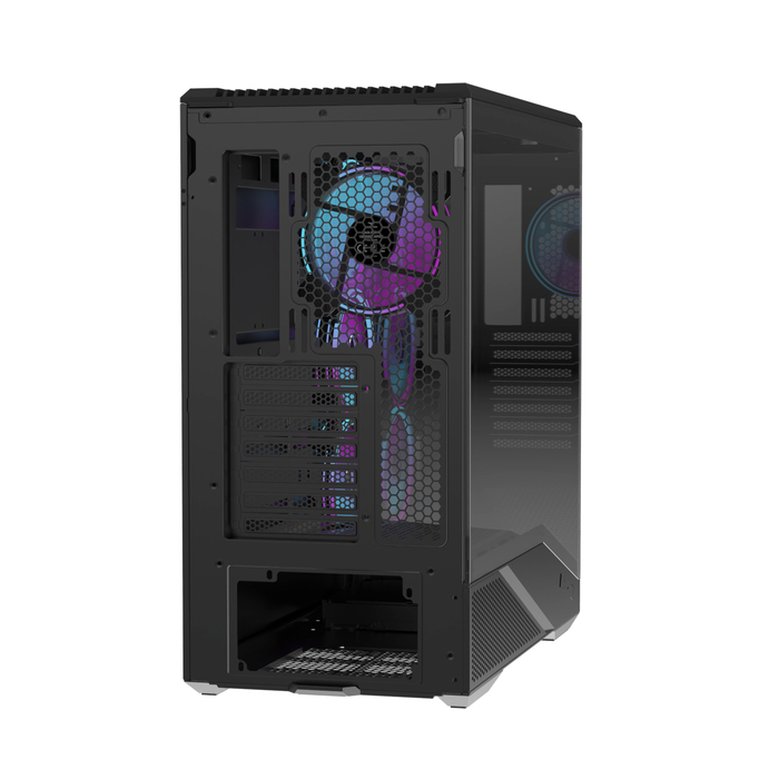 Корпус Preyon Nest Seaview ARGB Midi Tower, чорний