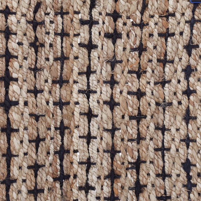 Relaxdays Jute Rug, 60x90 cm