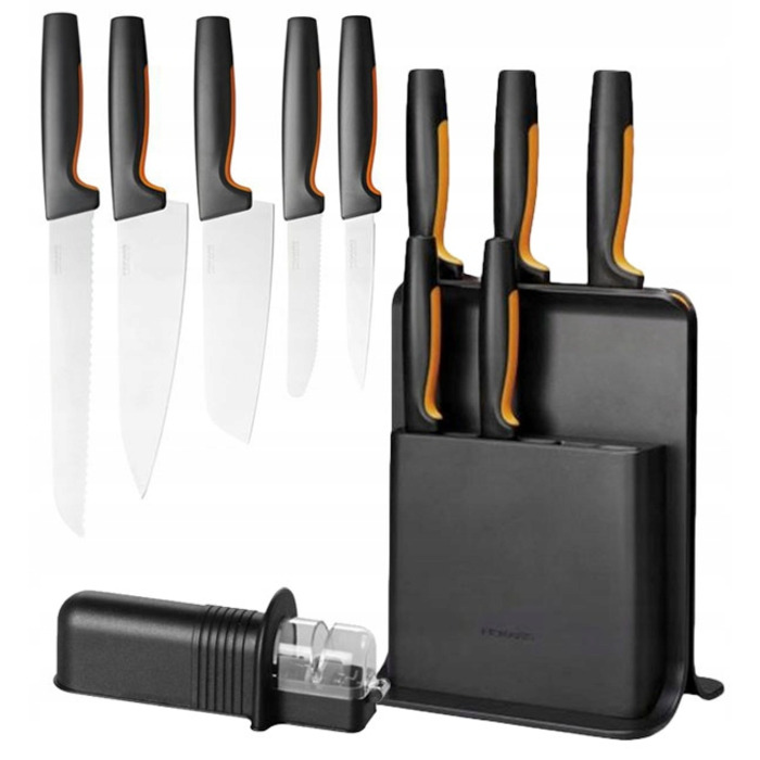 Набір ножів у підставці Fiskars Functional Form, 5 предметів