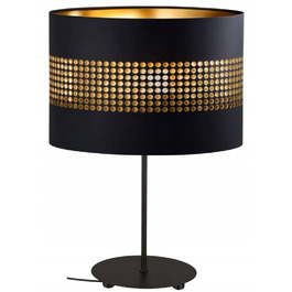 Настільна лампа Ledigo Deluxe, чорний з золотим, 40 Вт