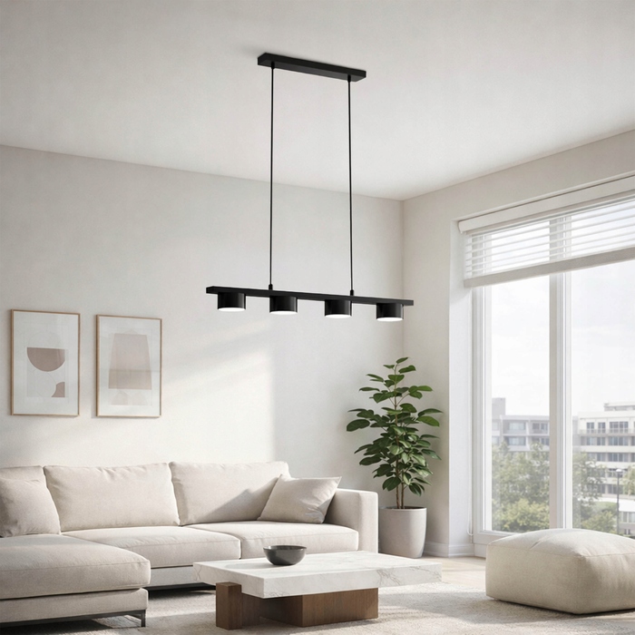 Стеля LED-світильник LEDLUX на 4 цоколі GX53