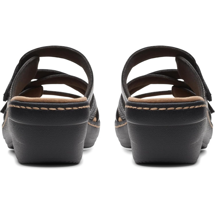 Босоніжки Clarks Merliah Karli Keilsandale жіночі, чорні, 39.5 EU