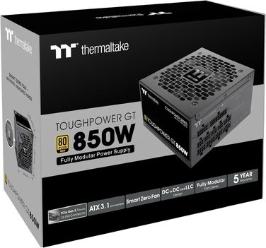 Блок живлення Thermaltake Toughpower GT 850W, чорний