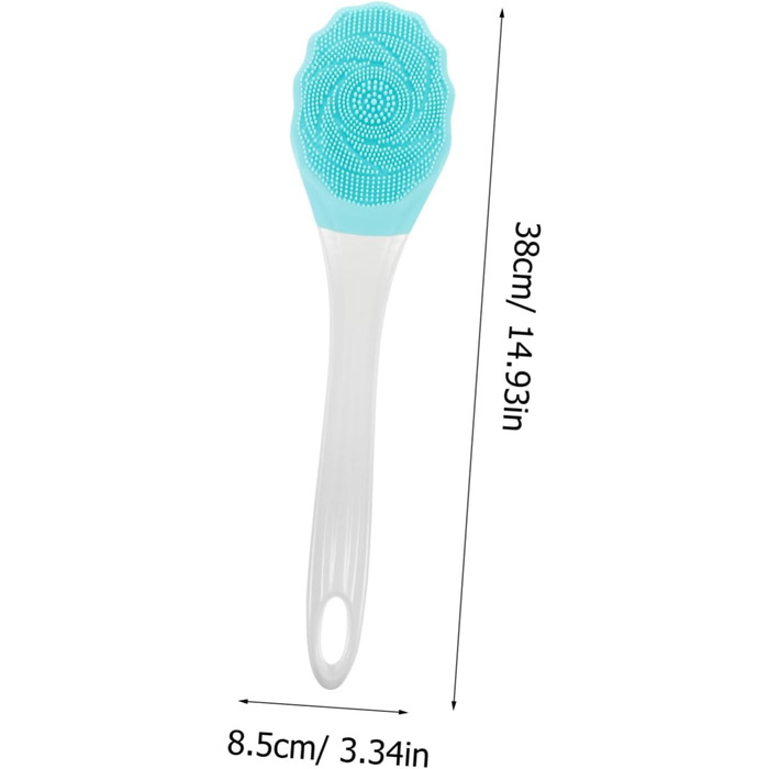 Shower Brush with Handle – Electric Body Brush for Body Massage and Back Cleaning for Everyone