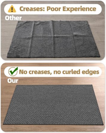 Тонкий килимок для входу COLOR&GEOMETRY, протибрудний та протиковзкий килим у передпокій, вологостійкий підкладник для дверей