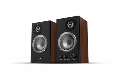 Акустична система GENIUS SP-HF1200B, 2.0, 36 Вт, дерев'яний корпус