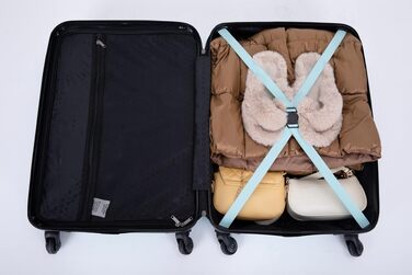 Набір валіз Travelhouse Bali (3 шт.) Зелений — Легкий комплект дорожніх Trolley з ABS-пластику, 4 колеса та TSA-замком, стійкий до подряпин