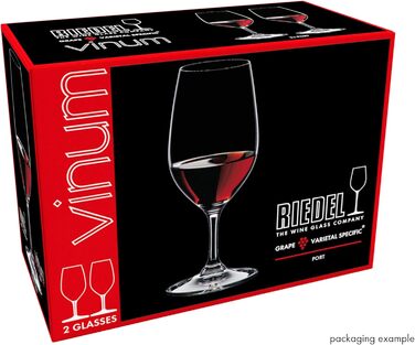 Набір склянок Riedel Vinum Martini (2 шт.), кришталеве скло, для коктейлів, придатне для миття в посудомийній машині