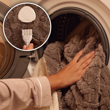 Електрична ковдра Cecotec HeatConfort Sherpa 160x130 см з 9 рівнями нагріву та функцією автовимкнення