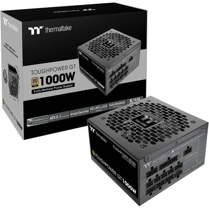 Блок живлення Thermaltake Toughpower GT 1000W, чорний