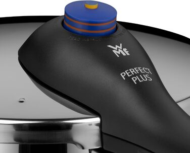Мультиварка WMF Perfect Plus One Pot 6,5л з вставкою, для індукції, з захистом від полум'я, великим сигналом, 2 рівнями приготування, знімний ручка кришки