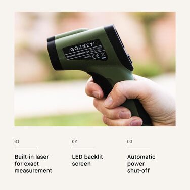 Цифровий інфрачервоний термометр