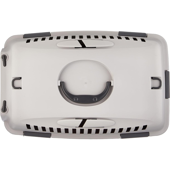 Транспортний бокс Trixie Capri 1, XS (32x31x48 см), темно-сірий/світло-сірий