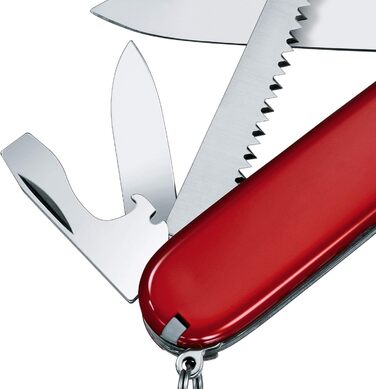 Швейцарський ніж Victorinox Camper - мультитул з 13 функціями, червоний