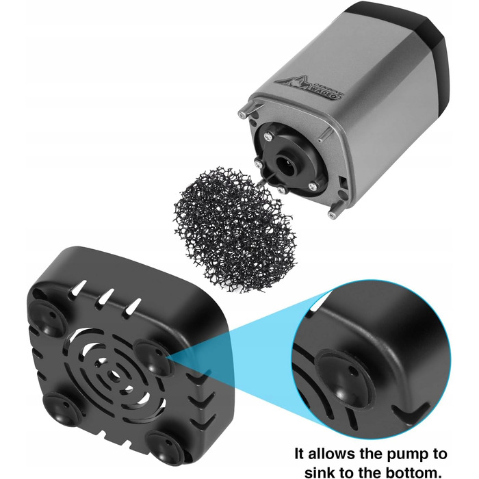 Покращений портативний душ WADEO, кемпінговий душ зі складаним дизайном