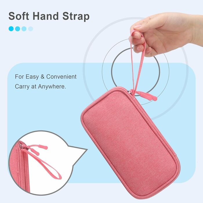 Органайзер для USB-флеш-накопичувачів Lacdo: кейс для USB-флешок, кабелів, SanDisk, Samsung, Rosa