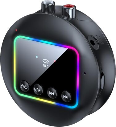 Bluetooth 5.4 Передавач/Приймач AXFEE: HiFi звук, 2-в-1, 3.5mm RCA для дому, авто, TV, навушників