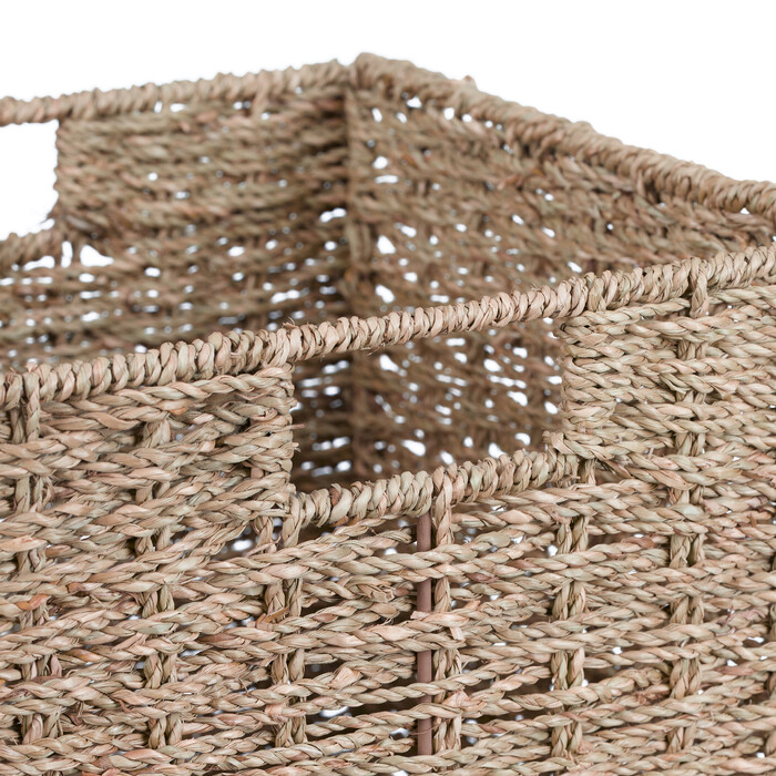 Woven Seagrass Storage Basket
