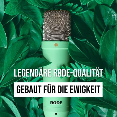 Мікрофон RØDE NT1 Signature Series – конденсаторний, велика мембрана, зі штативом, поп-фільтром та XLR-кабелем для запису вокалу, музики, стрімінгу та подкастів