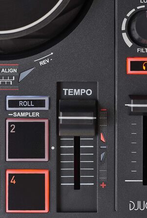 Hercules DJControl Inpulse 200 - контролер DJ з 16 педів та звуковою картою