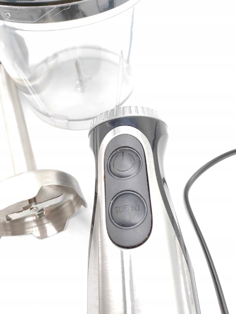 Погружний блендер Bonsenkitchen HB3203 1000 Вт, сріблястий/сірий