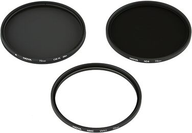 Набір фільтрів Hoya Digital Filter Kit (67mm): полярний, ND (NDx8), UV фільтр HMC-C