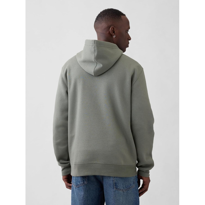 Чоловічий худі Gap з логотипом Heritage, колір Mesculen Green V2, розмір XL