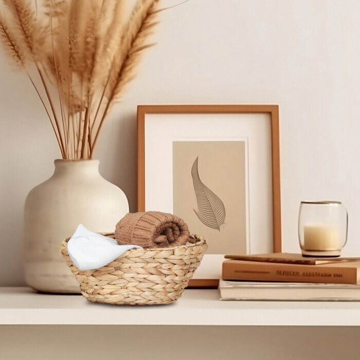 Relaxdays 3x Кошики для зберігання Водяний Гіацинт
