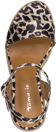 Босоніжки жіночі Tamaris Leopard, з устілкою TOUCHit, розмір 35 EU
