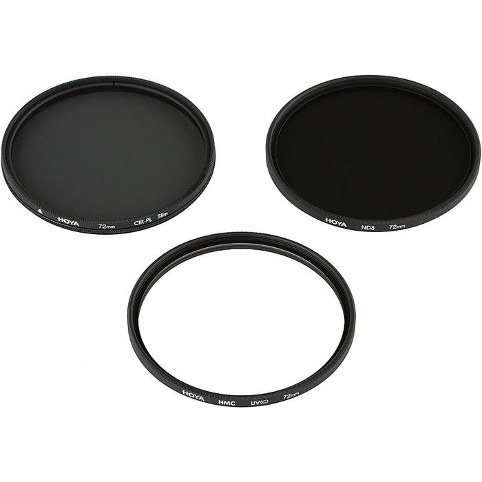 Набір фільтрів Hoya Digital Filter Kit (67mm): полярний, ND (NDx8), UV фільтр HMC-C