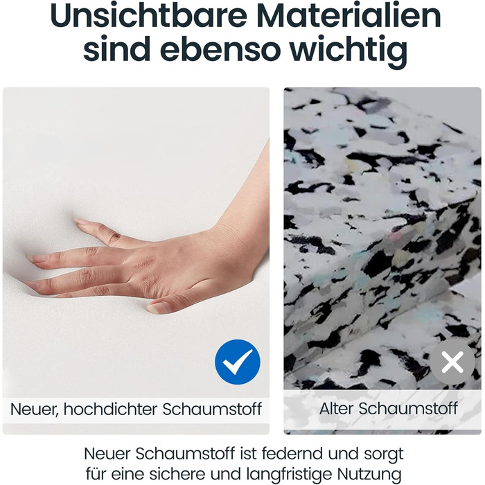 Офісний крісло Yaheetech ергономічне, з підйомними підлокітниками, поворотне з підголівником, для керівника, з функцією гойдання, до 136 кг, сірий