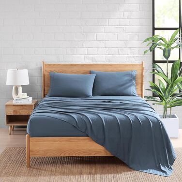 Наволочки Casa Platino Standard, 2 шт, блакитні, мікрофібра, дихаючі, м'які, 50,8x76,2 см