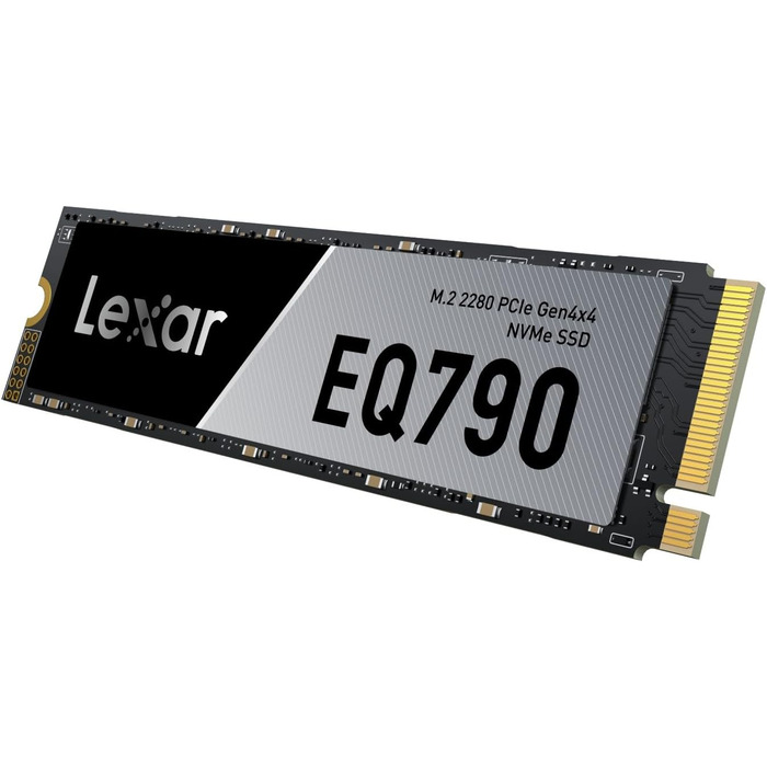 Lexar EQ790 2TB SSD M.2 PCIe Gen4x4 NVMe 1.4 - Внутрішній SSD для PS5 та ПК, 7000 МБ/с (читання), 5000 МБ/с (запис)