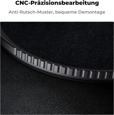 Фільтр Shimmer Diffusion K&F CONCEPT 49mm з оптичного скла з 18-шаровим покриттям Nano-Klear для відео та портретної зйомки